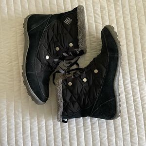 Columbia Black Snow Boots
